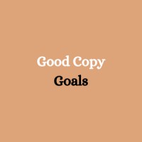 Good Copy Goals logo, Good Copy Goals contact details