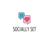 SOCIALLY SET logo, SOCIALLY SET contact details