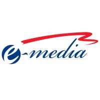 E-Media logo, E-Media contact details