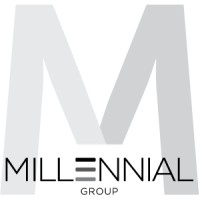 The Millennial Group logo, The Millennial Group contact details