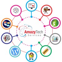 AmazyTech logo, AmazyTech contact details