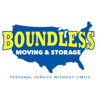 BOUNDLESS MOVING AND STORAGE logo, BOUNDLESS MOVING AND STORAGE contact details