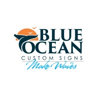 Blue Ocean Custom Signs logo, Blue Ocean Custom Signs contact details