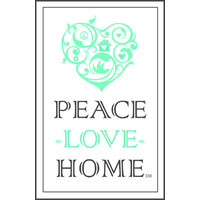 PEACE LOVE HOME logo, PEACE LOVE HOME contact details