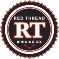 the Red Thread Brewing Co. logo, the Red Thread Brewing Co. contact details