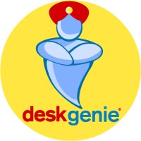 DeskGenie logo, DeskGenie contact details