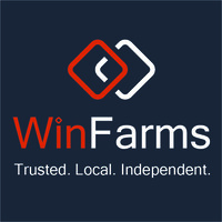 WinFarms logo, WinFarms contact details