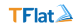 TFlat logo, TFlat contact details