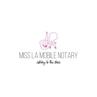 Miss LA Mobile Notary logo, Miss LA Mobile Notary contact details