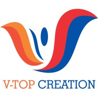 V Top Creation logo, V Top Creation contact details