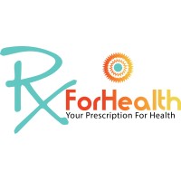 RxForHealth logo, RxForHealth contact details