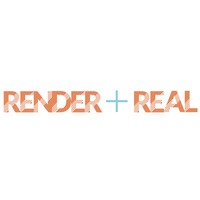 Render + Real logo, Render + Real contact details