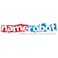 NameRobot logo, NameRobot contact details