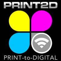 PRINT2D logo, PRINT2D contact details