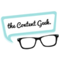 The Content Geek logo, The Content Geek contact details