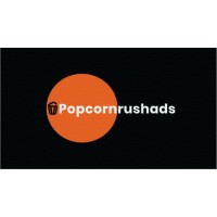 Popcorn rush advertising and marketing logo, Popcorn rush advertising and marketing contact details