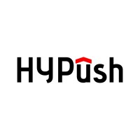 HYPush logo, HYPush contact details