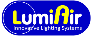 LumiAir logo, LumiAir contact details