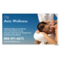 Acts Wellness logo, Acts Wellness contact details