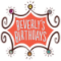 Beverly's Birthdays logo, Beverly's Birthdays contact details