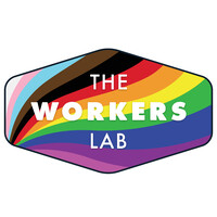 The Workers Lab logo, The Workers Lab contact details