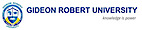 Gideon Robert University logo, Gideon Robert University contact details