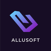 AlluSoft logo, AlluSoft contact details