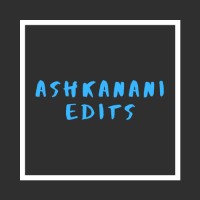 Ashkanani Edits logo, Ashkanani Edits contact details