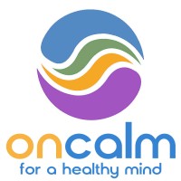 OnCalm logo, OnCalm contact details