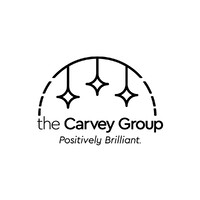 The Carvey Group logo, The Carvey Group contact details