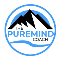 The PureMind Coach logo, The PureMind Coach contact details