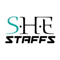 She Staffs logo, She Staffs contact details