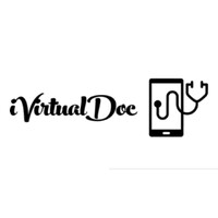 iVirtualDoc logo, iVirtualDoc contact details