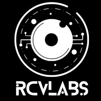 RCVLabs logo, RCVLabs contact details