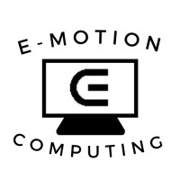 E-Motion Computing logo, E-Motion Computing contact details