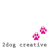 2dog creative logo, 2dog creative contact details