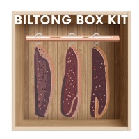 The Biltong Box logo, The Biltong Box contact details