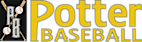 Potter Baseball logo, Potter Baseball contact details