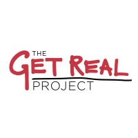 The Get Real Project logo, The Get Real Project contact details