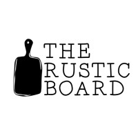 The Rustic Board logo, The Rustic Board contact details