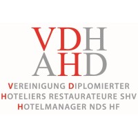 VDH VEREINIGUNG DIPLOMIERTER HOTELIERS RESTAURATEURE SHV HOTELMANAGER NDS HF logo, VDH VEREINIGUNG DIPLOMIERTER HOTELIERS RESTAURATEURE SHV HOTELMANAGER NDS HF contact details