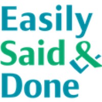 Easily Said & Done logo, Easily Said & Done contact details