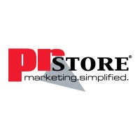 PRstore logo, PRstore contact details