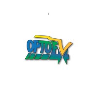 OptoeV logo, OptoeV contact details