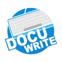 DocuWrite logo, DocuWrite contact details