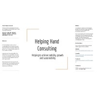 Helping Hand Consulting logo, Helping Hand Consulting contact details