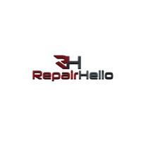 RepairHello logo, RepairHello contact details