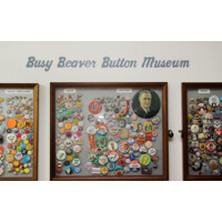 Busy Beaver Button Museum logo, Busy Beaver Button Museum contact details