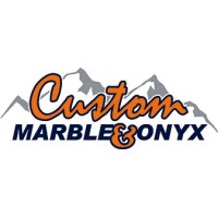 Custom Marble and Onyx logo, Custom Marble and Onyx contact details