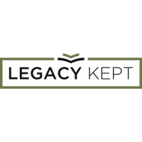 LegacyKept logo, LegacyKept contact details